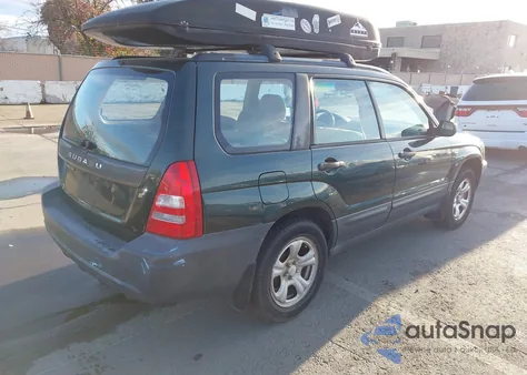 2005 Subaru Forester 2.5X from USA, damaged, VIN JF1SG63635G704625